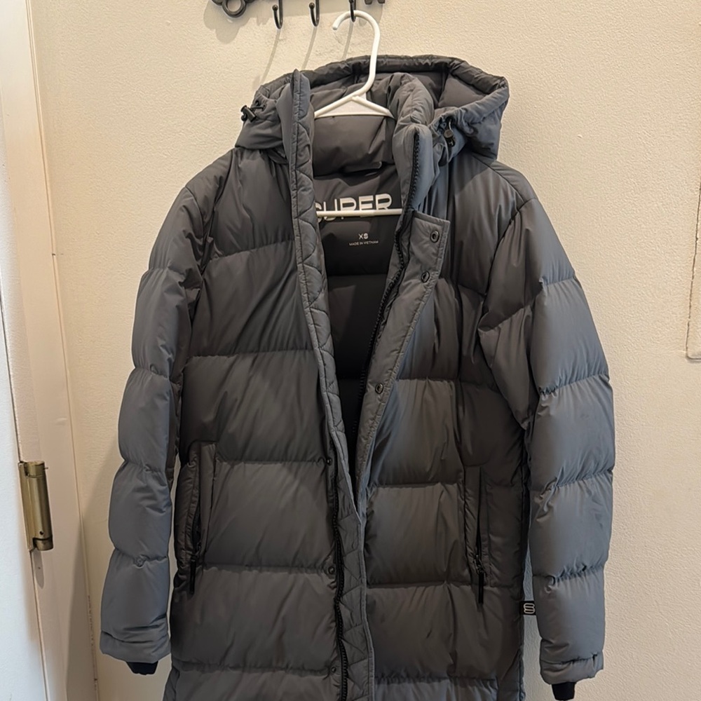 Gray Women's Puffer Jacket